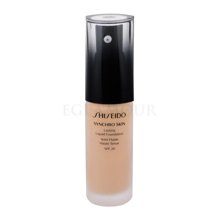 Shiseido Synchro Skin Lasting Liquid Foundation SPF20 Podkład dla kobiet 30 ml Odcień Rose 3
