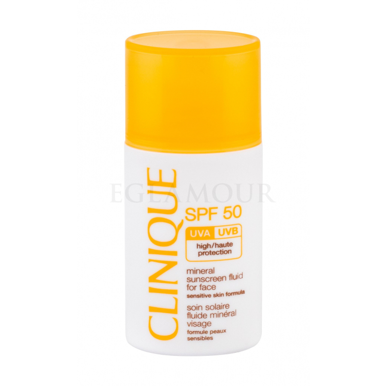 Clinique Sun Care Mineral Sunscreen Fluid For Face SPF50 Preparat do opalania twarzy dla kobiet 30 ml