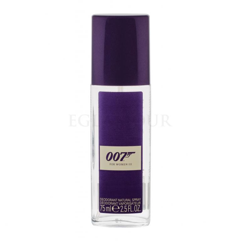 James Bond 007 James Bond 007 For Women III Dezodorant dla kobiet 75 ml