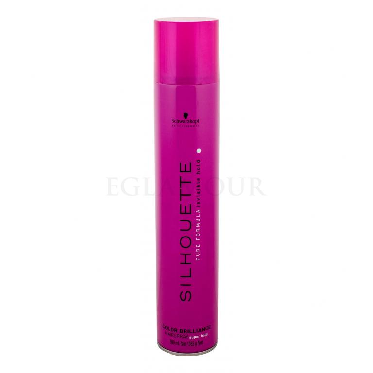 Schwarzkopf Professional Silhouette Color Brilliance Lakier do włosów dla kobiet 500 ml Odcień Super Hold