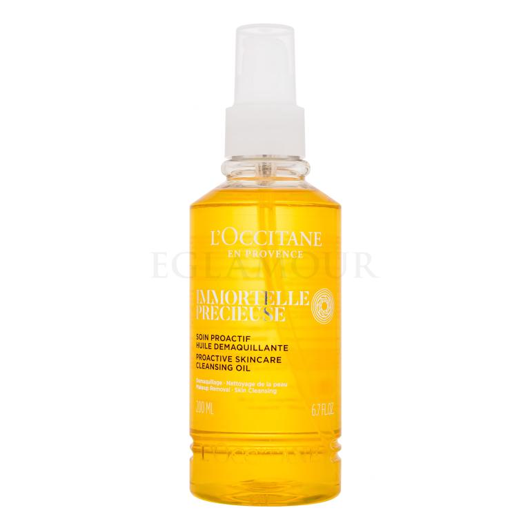 L'Occitane Immortelle Cleansing Oil Olejek oczyszczający dla kobiet 200 ml