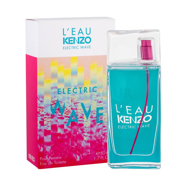 KENZO L´Eau Kenzo Pour Femme Electric Wave Woda toaletowa dla kobiet 50 ml