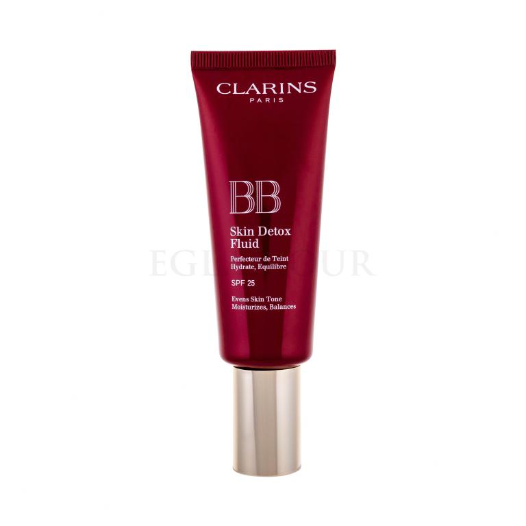 Clarins BB Skin Detox Fluid SPF25 Krem BB dla kobiet 45 ml Odcień 02 Medium