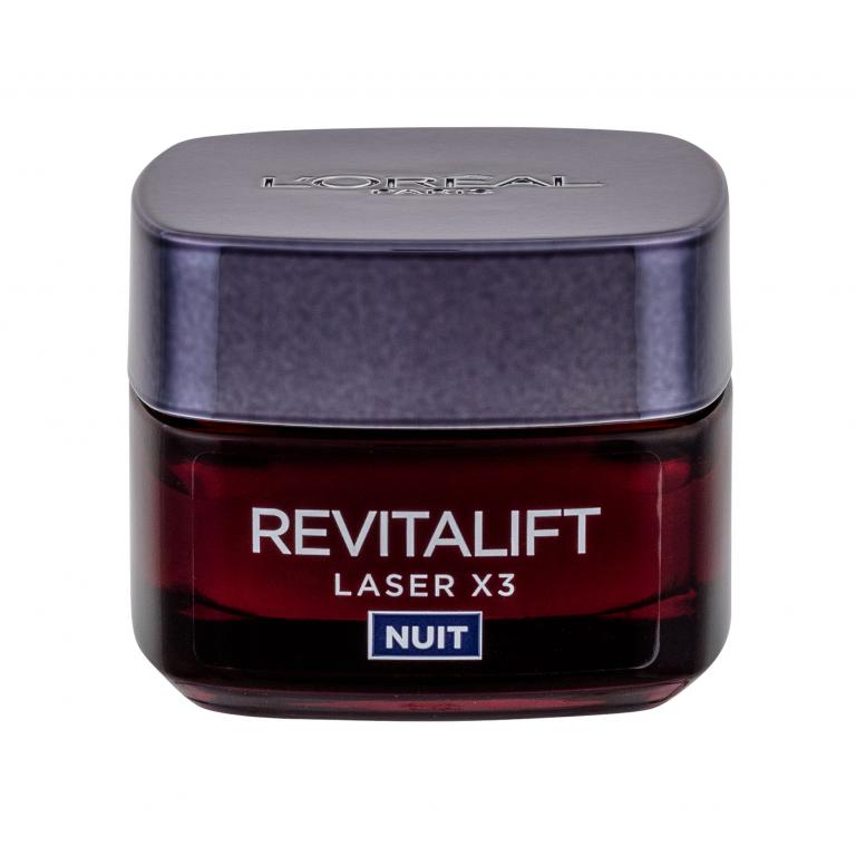 L&#039;Oréal Paris Revitalift Laser X3 Night Cream Krem na noc dla kobiet 50 ml