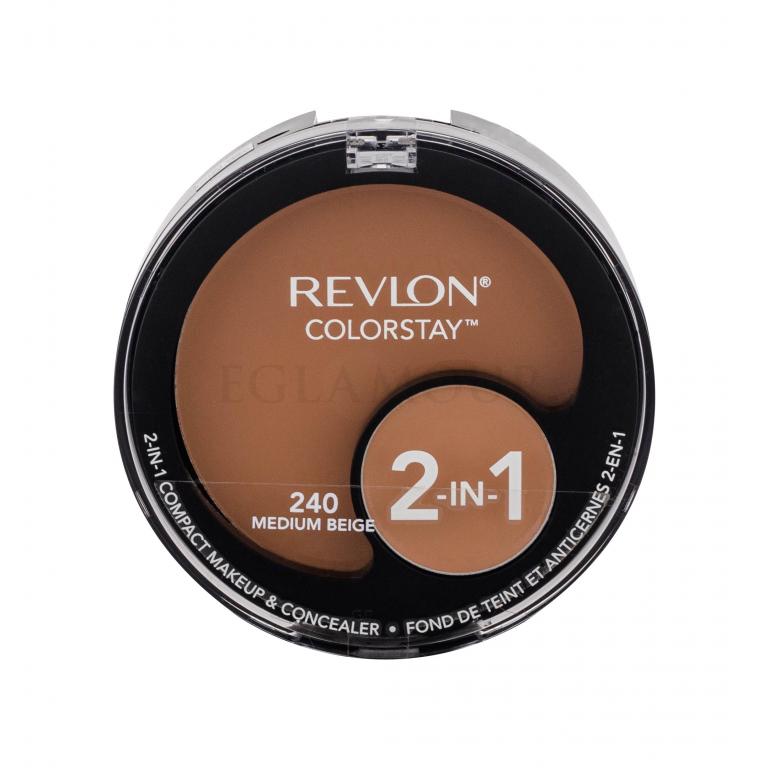 Revlon Colorstay 2-In-1 Podkład dla kobiet 12,3 g Odcień 240 Medium Beige
