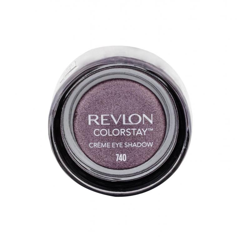 Revlon Colorstay Cienie do powiek dla kobiet 5,2 g Odcień 740 Black Currant