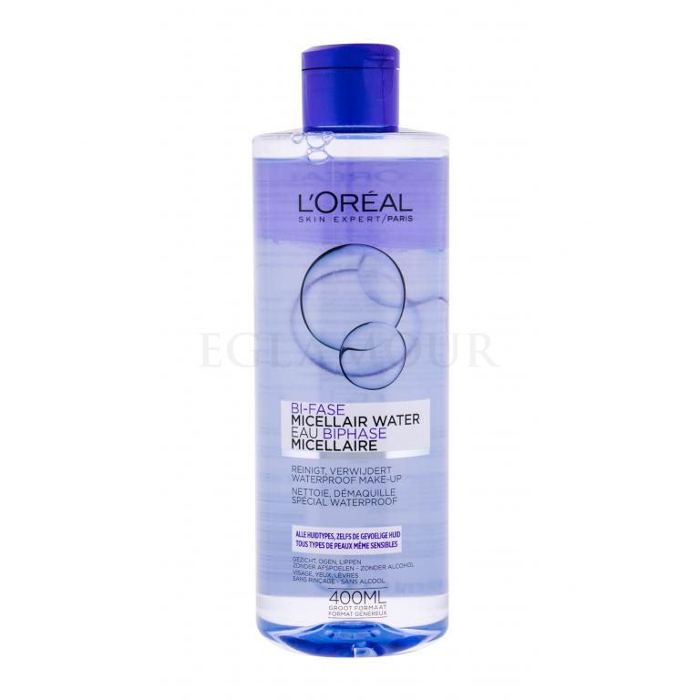 L&#039;Oréal Paris Micellar Water Bi-Phase Płyn micelarny dla kobiet 400 ml