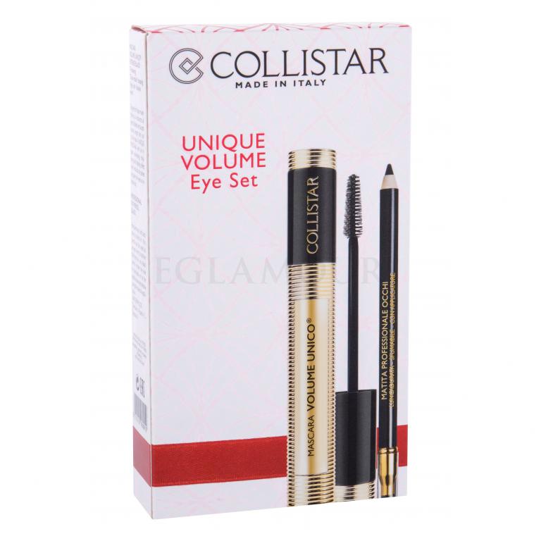 Collistar Volume Unico Zestaw Tusz do rzęs 13 ml + Kredka do oczu Professional Eye Pencil 1,2 g Black
