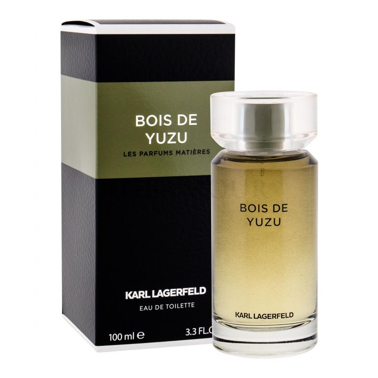 Karl Lagerfeld Les Parfums Matières Bois de Yuzu Woda toaletowa dla mężczyzn 100 ml