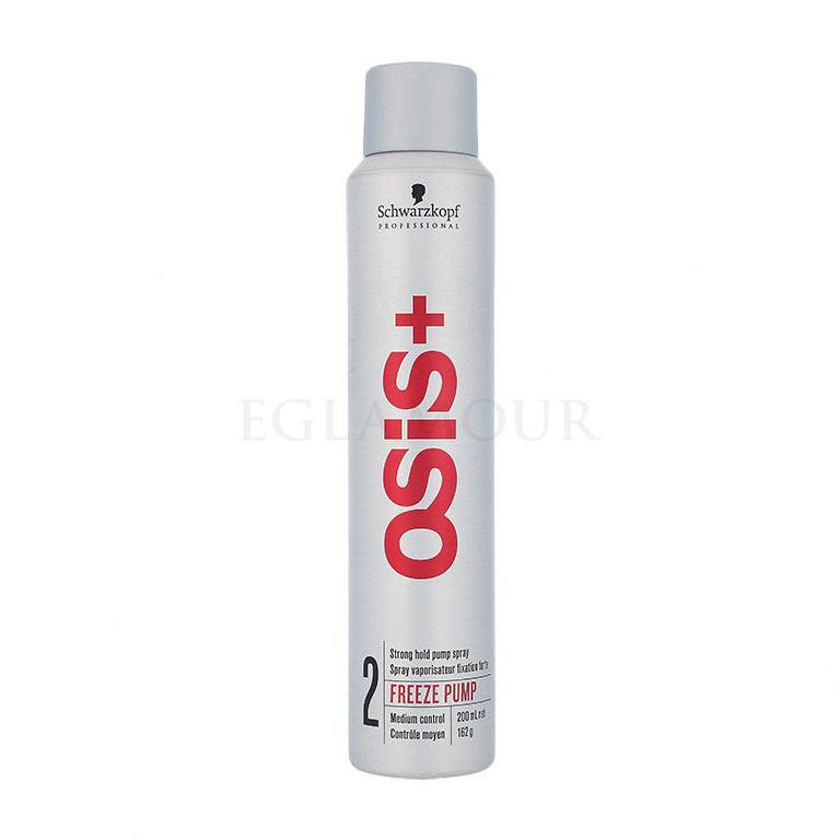 Schwarzkopf Professional Osis+ Freeze Pump Lakier do włosów dla kobiet 200 ml