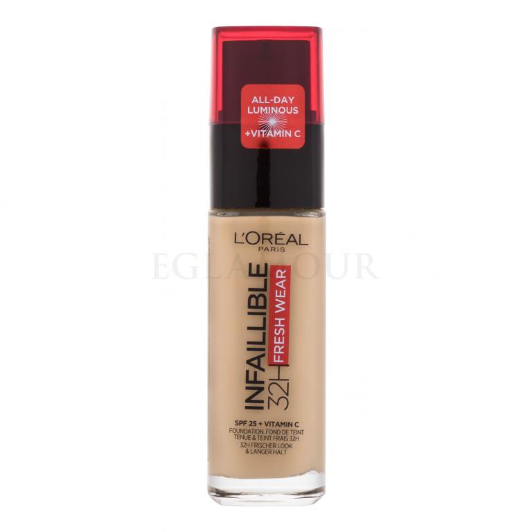 L&#039;Oréal Paris Infaillible 32H Fresh Wear SPF25 Podkład dla kobiet 30 ml Odcień 140