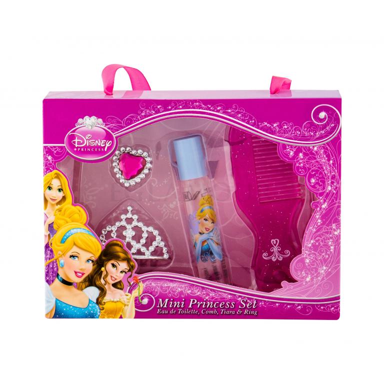 Disney Princess Princess Zestaw Edt 8 ml + Pierścień + Grzebień + Diadem
