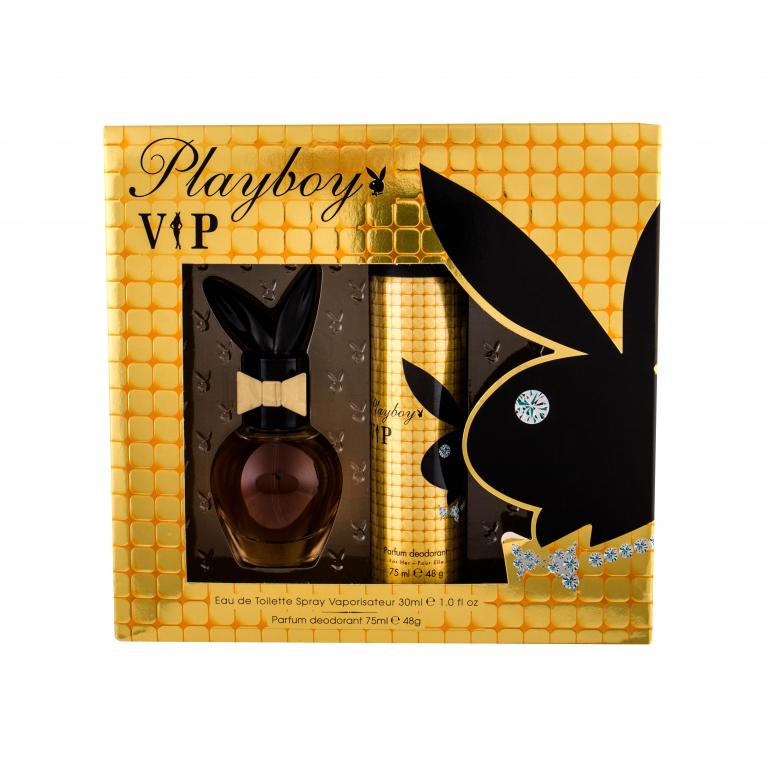 Playboy VIP For Her Zestaw Edt 30 ml + Dezodorant 75 ml