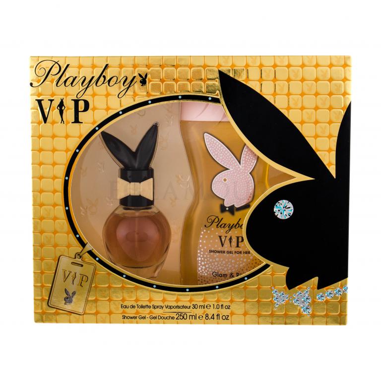 Playboy VIP For Her Zestaw Edt 30 ml + Żel pod prysznic 250 ml