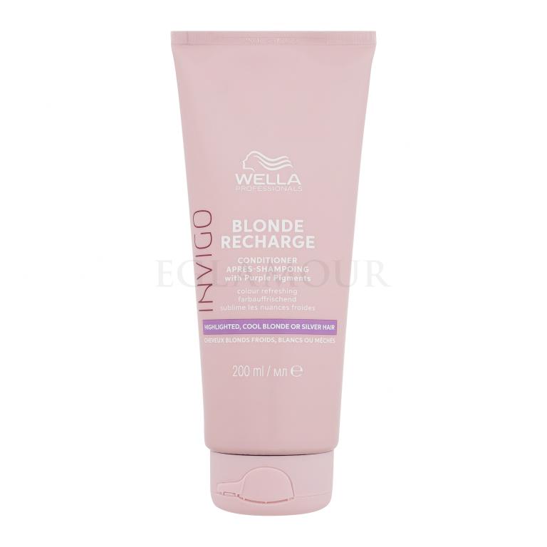 Wella Professionals Invigo Blonde Recharge Odżywka dla kobiet 200 ml Odcień Cool