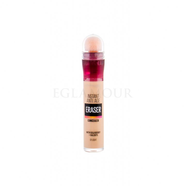 Maybelline Instant Anti-Age Eraser Korektor dla kobiet 6,8 ml Odcień 01 Light