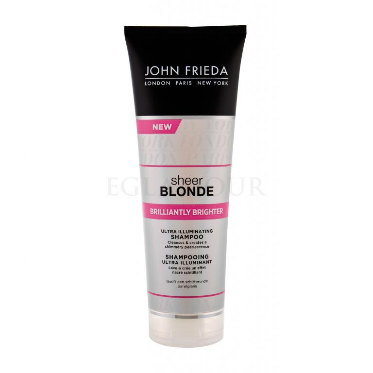 John Frieda Sheer Blonde Brilliantly Brighter Szampon do włosów dla kobiet 250 ml
