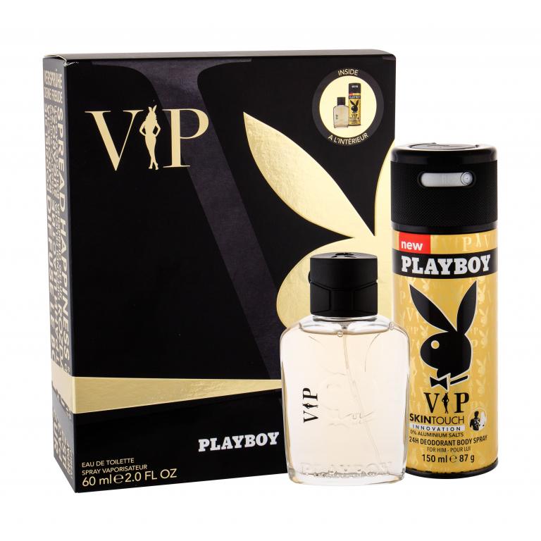 Playboy VIP For Him Zestaw Edt 60 ml + Dezodorant 150 ml