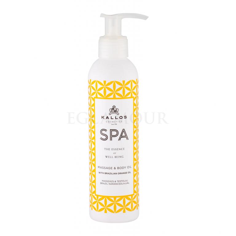 Kallos Cosmetics SPA Massage &amp; Body Oil Preparat do masażu dla kobiet 200 ml
