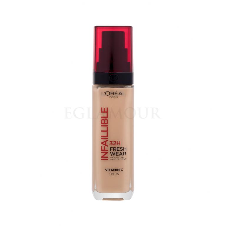 L&#039;Oréal Paris Infaillible 32H Fresh Wear SPF25 Podkład dla kobiet 30 ml Odcień 200 Warm