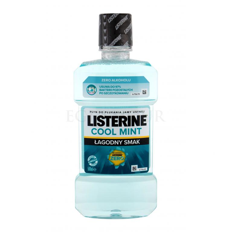 Listerine Cool Mint Mild Taste Mouthwash Płyn do płukania ust 500 ml