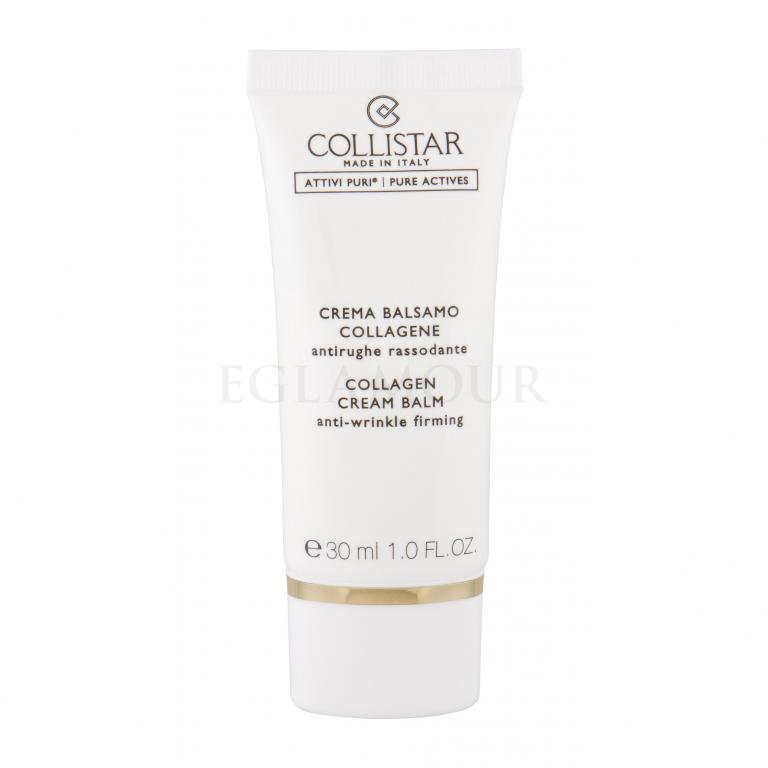Collistar Pure Actives Collagen Cream Balm Krem do twarzy na dzień dla kobiet 50 ml Uszkodzone pudełko