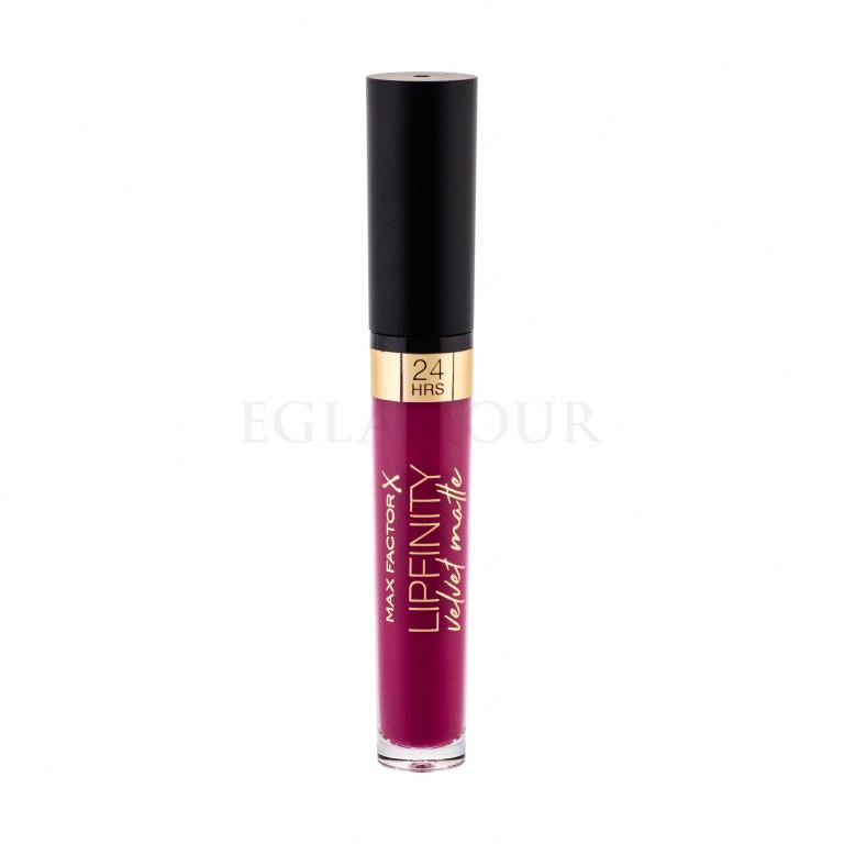 Max Factor Lipfinity Velvet Matte 24HRS Pomadka dla kobiet 3,5 ml Odcień 005 Matte Merlot