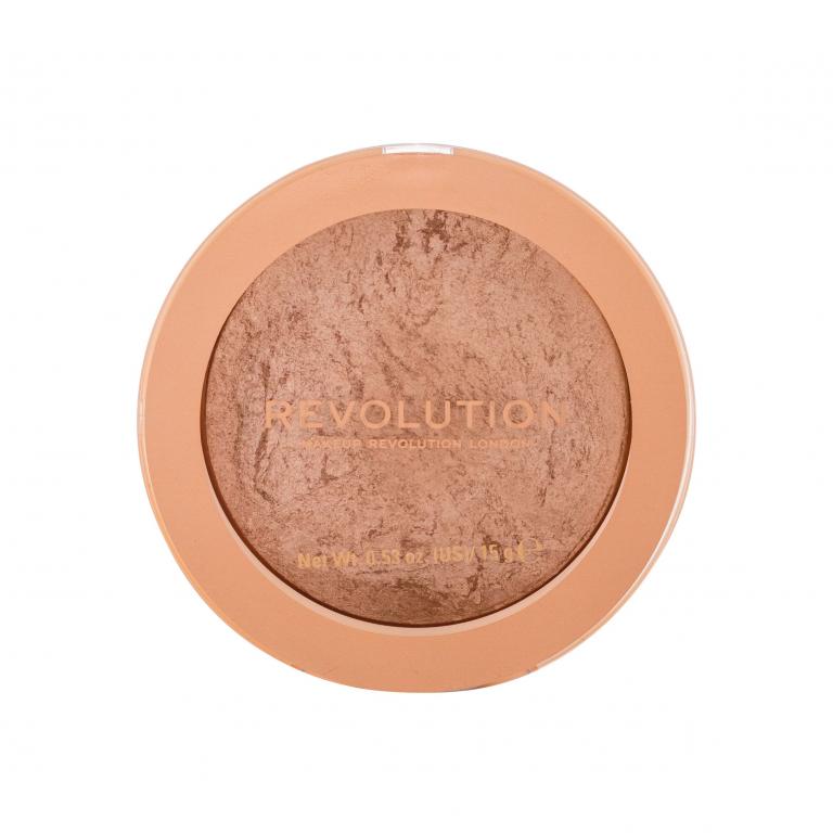 Makeup Revolution London Re-loaded Bronzer dla kobiet 15 g Odcień Holiday Romance