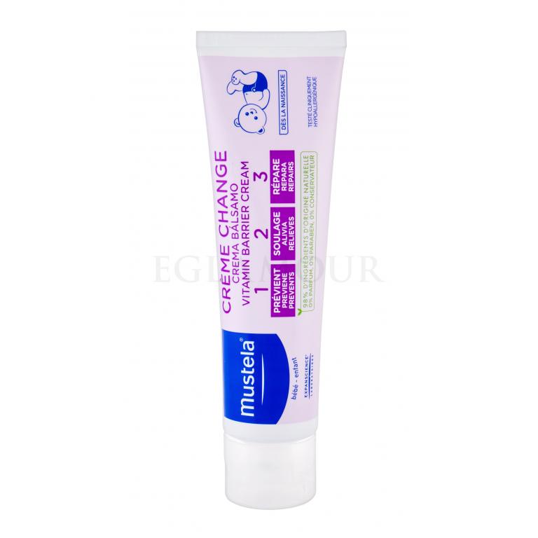 Mustela Bébé Vitamin Barrier Cream Krem do ciała dla dzieci 100 ml