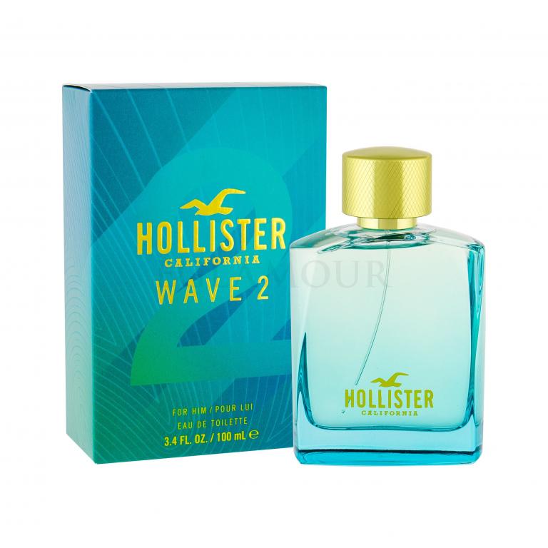 Hollister Wave 2 Woda toaletowa dla mężczyzn 100 ml