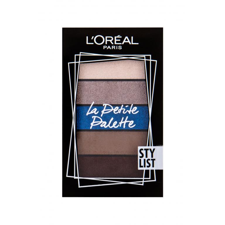 L&#039;Oréal Paris La Petite Palette Cienie do powiek dla kobiet 4 g Odcień Stylist