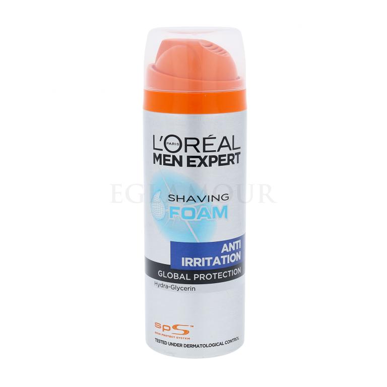 L&#039;Oréal Paris Men Expert Anti-Irritation Pianka do golenia dla mężczyzn 200 ml uszkodzony flakon