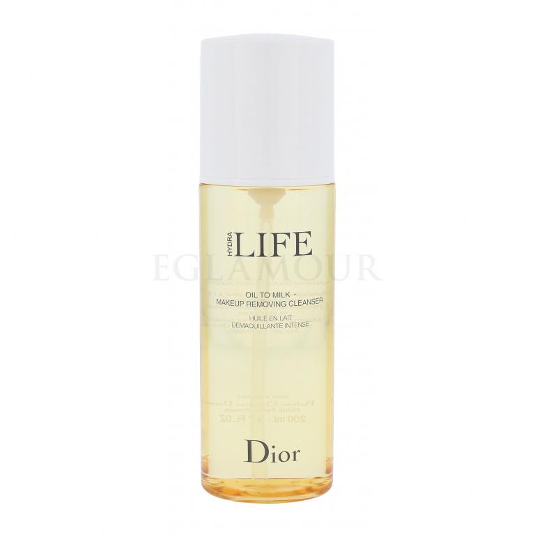Christian Dior Hydra Life Oil To Milk Olejek oczyszczający dla kobiet 200 ml tester