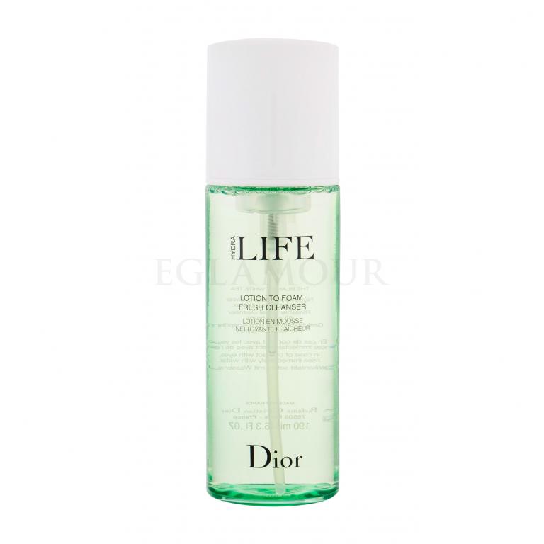 Christian Dior Hydra Life Lotion to Foam Fresh Cleanser Pianka oczyszczająca dla kobiet 190 ml tester