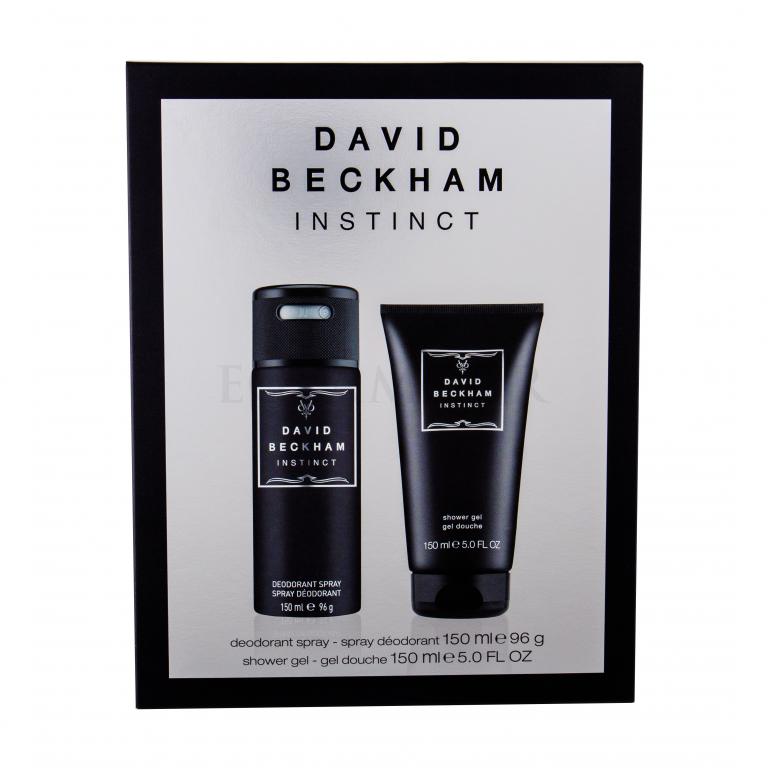 David Beckham Instinct Zestaw Dezodorant 150 ml + Żel pod prysznic 150 ml