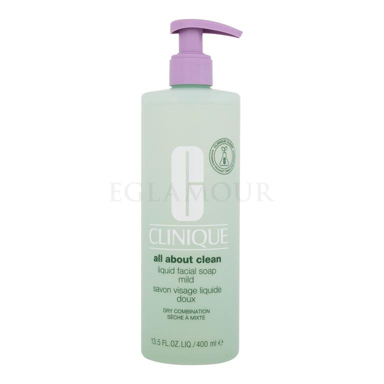 Clinique Liquid Facial Soap Mild Mydło do twarzy dla kobiet 400 ml
