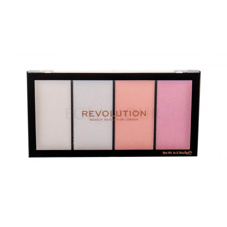 Makeup Revolution London Re-loaded Palette Rozświetlacz dla kobiet 20 g Odcień Lustre Lights Cool