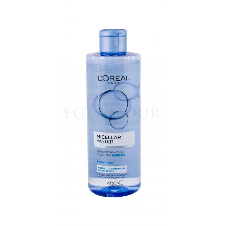 L&#039;Oréal Paris Micellar Water Płyn micelarny dla kobiet 400 ml