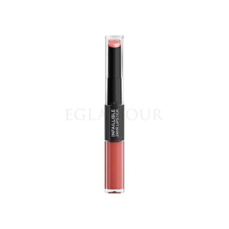 L&#039;Oréal Paris Infaillible 24H Lipstick Pomadka dla kobiet 5 ml Odcień 312 Incessant Russet