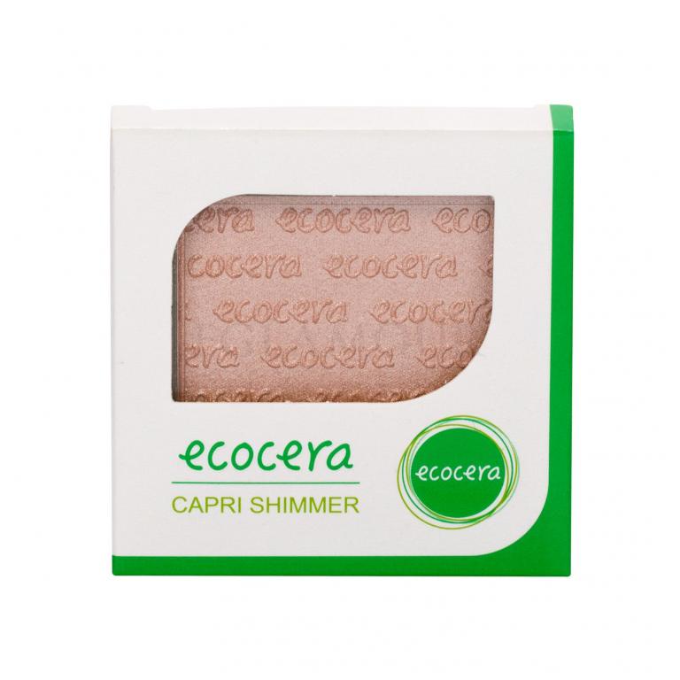 Ecocera Shimmer Rozświetlacz dla kobiet 10 g Odcień Capri