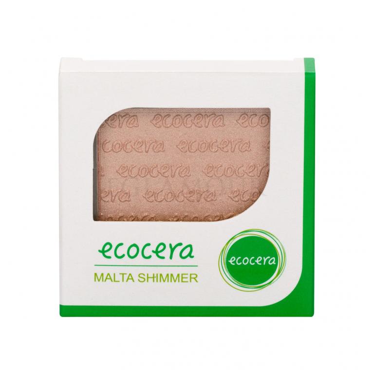 Ecocera Shimmer Rozświetlacz dla kobiet 10 g Odcień Malta