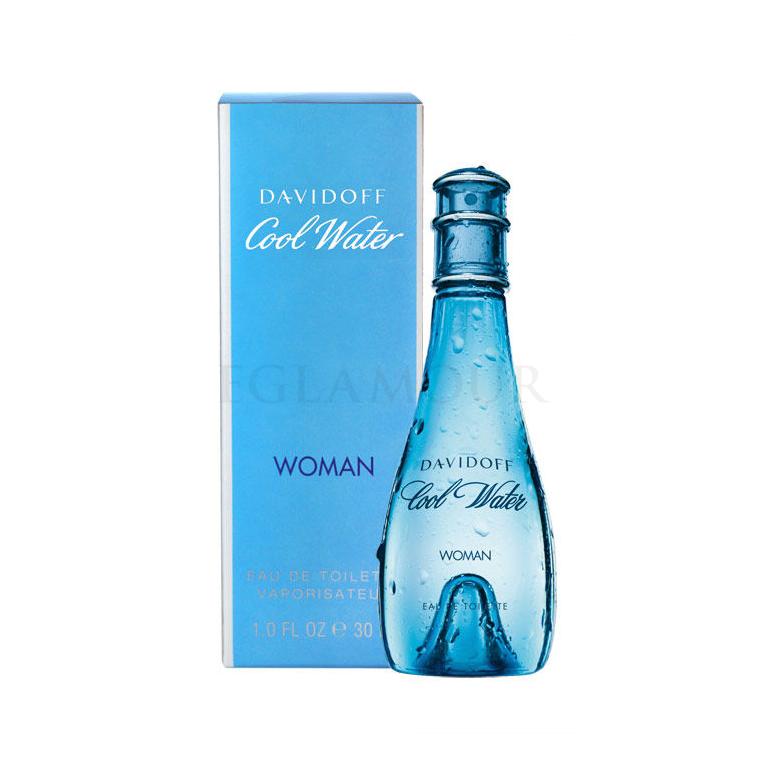 Davidoff Cool Water Woman Woda toaletowa dla kobiet 100 ml Uszkodzone pudełko