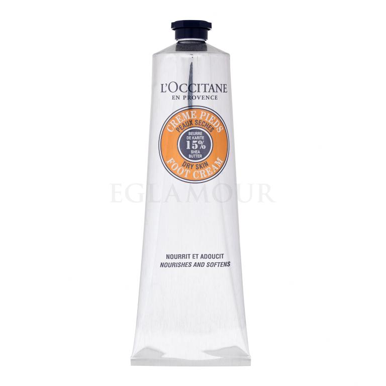 L'Occitane Shea Butter Foot Cream Krem do stóp dla kobiet 150 ml