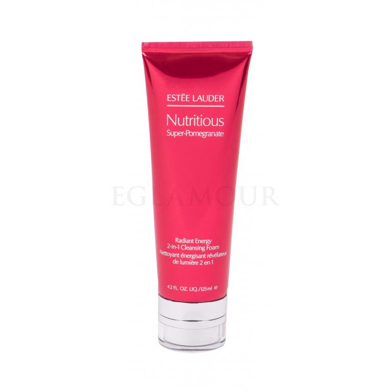 Estée Lauder Nutritious Radiant Energy Super-Pomegranate Pianka oczyszczająca dla kobiet 125 ml