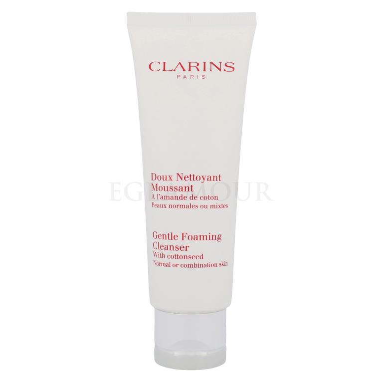 Clarins Gentle Foaming Cleanser Normal Skin Pianka oczyszczająca dla kobiet 125 ml Uszkodzone pudełko