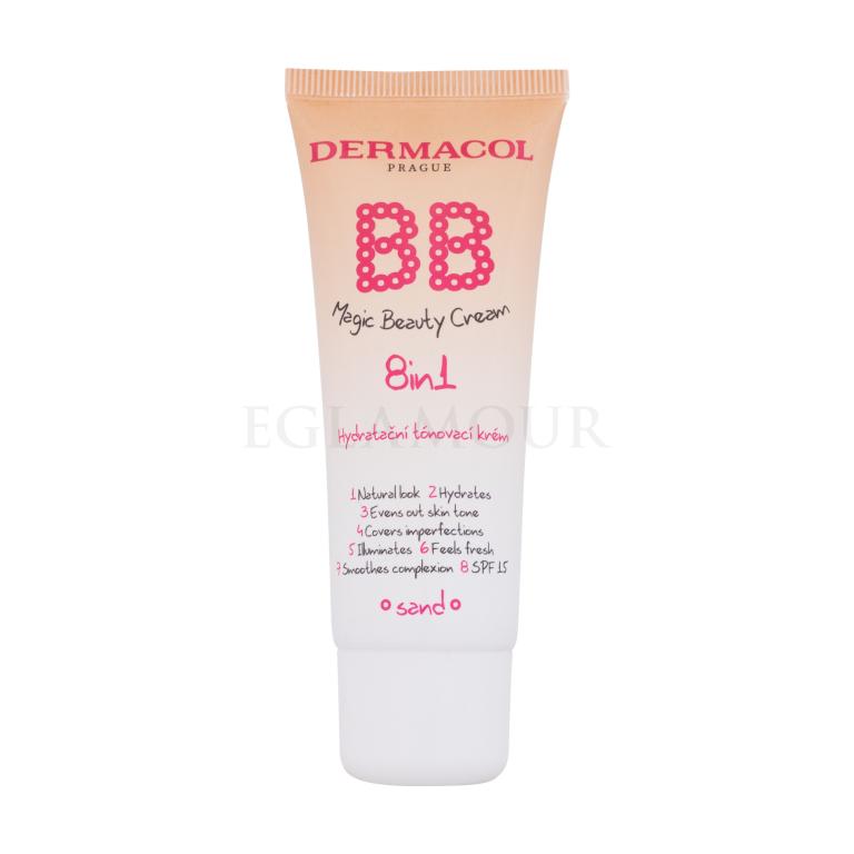 Dermacol BB Magic Beauty Cream SPF15 Krem BB dla kobiet 30 ml Odcień Sand