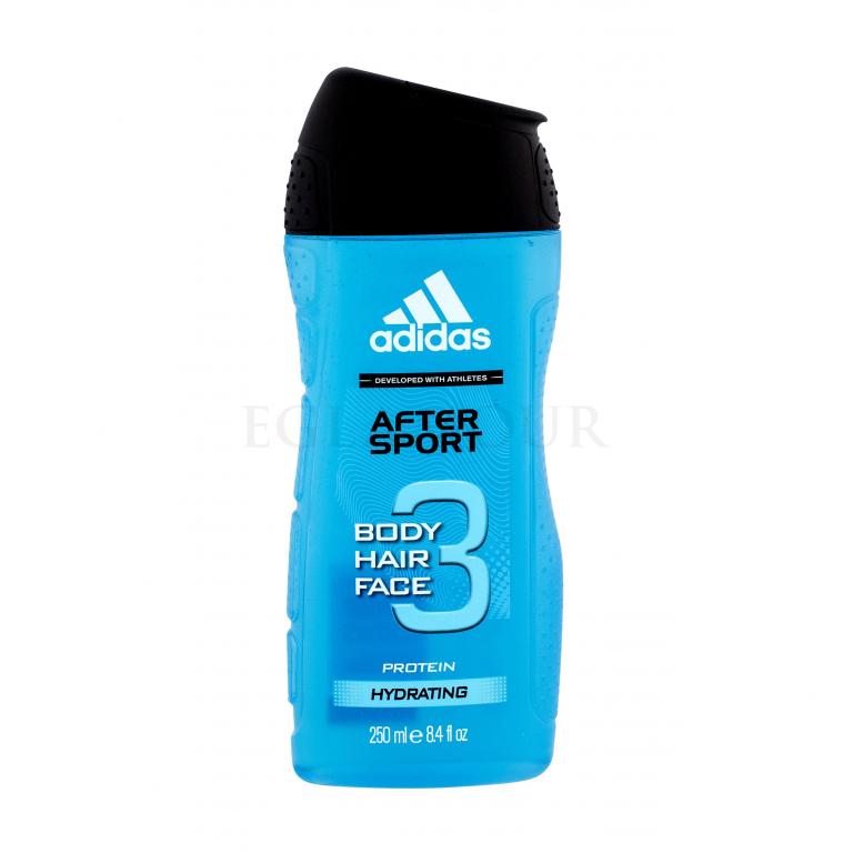 Adidas 3in1 After Sport Żel pod prysznic dla mężczyzn 250 ml