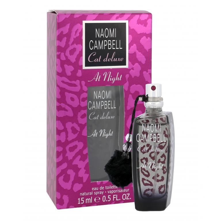 Naomi Campbell Cat Deluxe At Night Woda toaletowa dla kobiet 15 ml