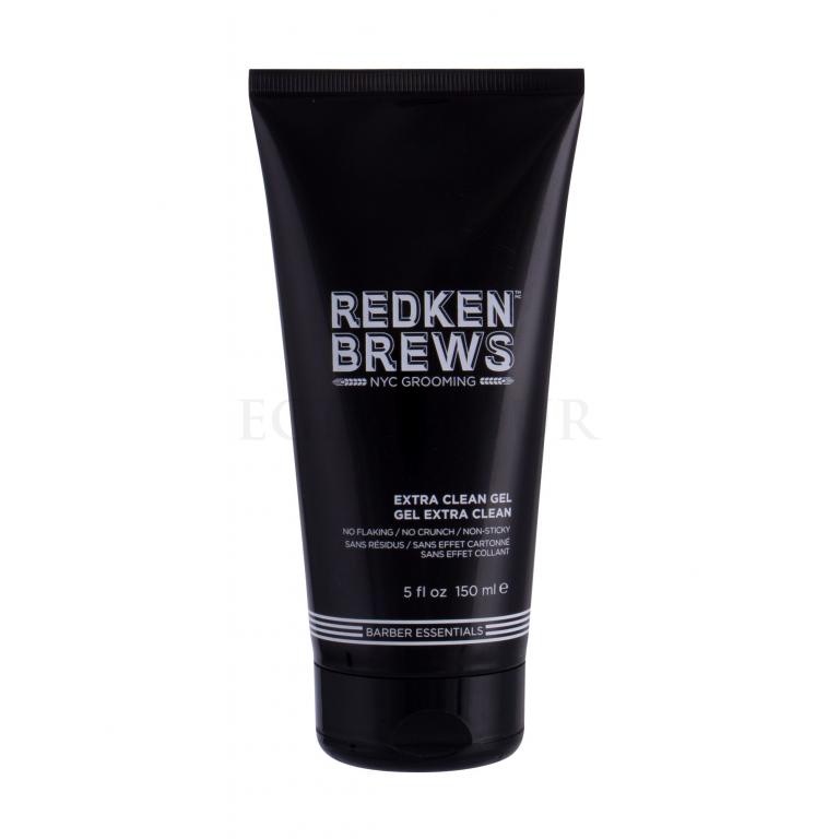 Redken Brews Extra Clean Gel Żel do włosów dla mężczyzn 150 ml
