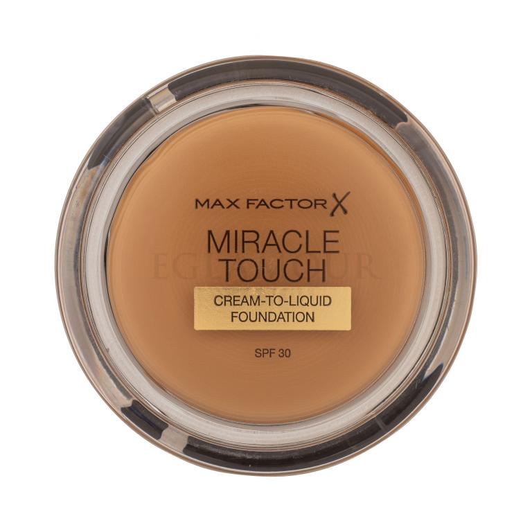 Max Factor Miracle Touch Cream-To-Liquid SPF30 Podkład dla kobiet 11,5 g Odcień 083 Golden Tan
